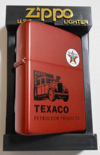 画像: ☆ＴＥＸＡＣＯ！テキサコ石油 ２００１年 渋い・・全面赤銅カラー ＺＩＰＰＯ！新品