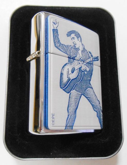 画像: ☆ＥＬＶＩＳ ＰＲＥＳＬＥＹ！エルヴィス・プレスリー  ２００２年 ZIPPO！新品