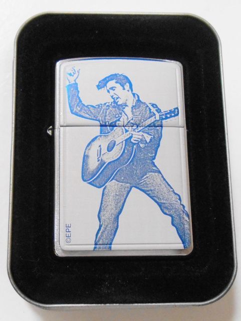 画像1: ☆ＥＬＶＩＳ ＰＲＥＳＬＥＹ！エルヴィス・プレスリー  ２００２年 ZIPPO！新品