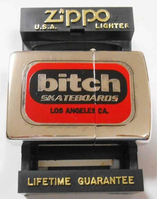 ☆昔懐かしい・・bitch スケートボードブランド ビッチ １９９６年６月 
