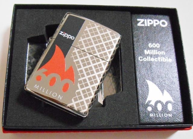 ☆ZIPPO ６００ MILLION！総生産数６億個達成記念 世界限定 ２０２０年