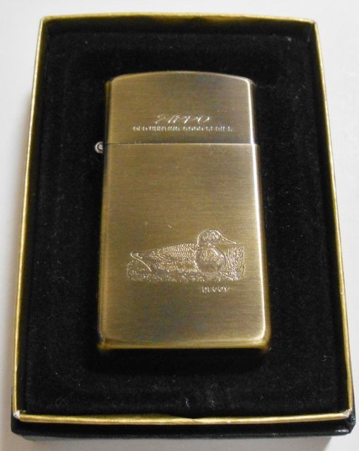 画像1: ☆１９８６年 VINTAGE SLIM！OLD HUNTING GOOD SERIES スリムＺＩＰＰＯ！未使用品C