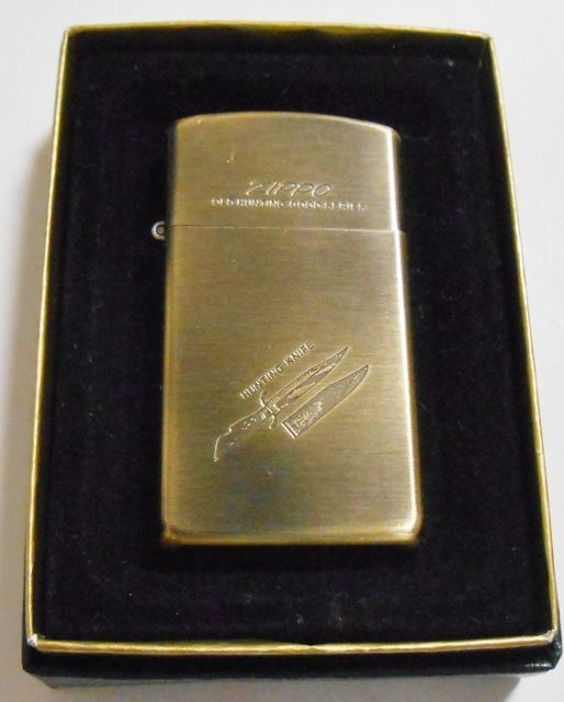 画像1: ☆１９８６年 VINTAGE SLIM！OLD HUNTING GOOD SERIES スリム ＺＩＰＰＯ！未使用品B