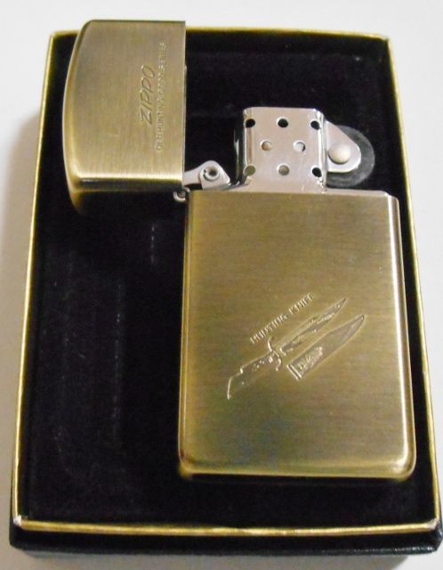 画像: ☆１９８６年 VINTAGE SLIM！OLD HUNTING GOOD SERIES スリム ＺＩＰＰＯ！未使用品B