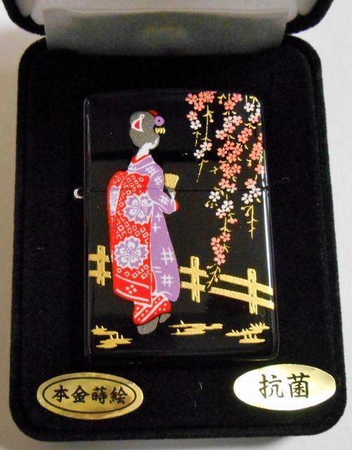 画像: ☆豪華 舞妓さん！伝統工芸 本金蒔絵 漆塗り ２０２０年発売 ＺＩＰＰＯ！新品未使用品