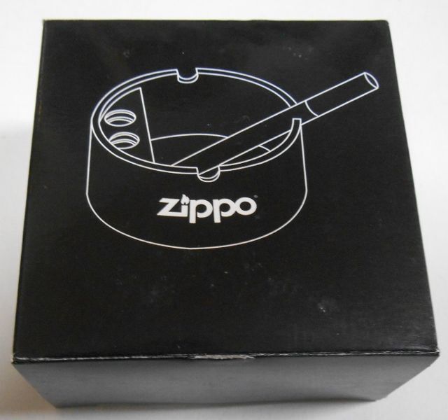 画像: ☆ZIPPO アルミ製 卓上丸型灰皿！２００７年製 Ashtray 箱入り 新品。