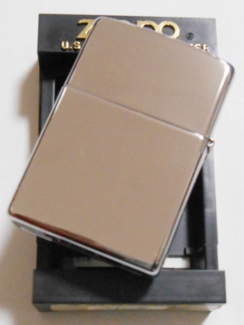 画像: ☆２００１年５月（E）一番シンプルな・・＃２５０ 無地鏡面 ZIPPO！新品