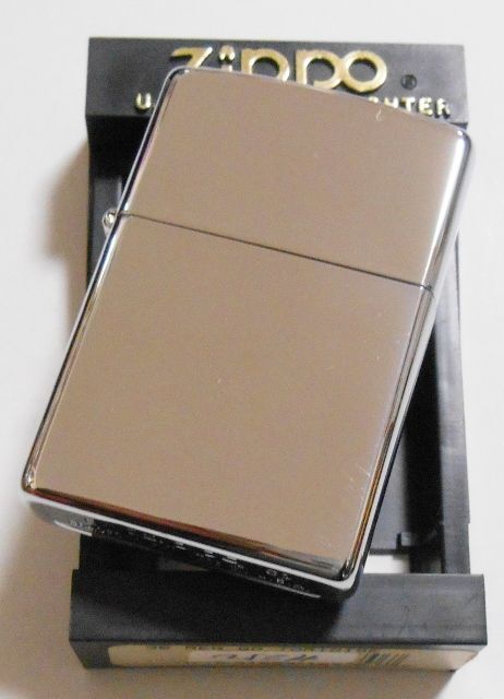 画像: ☆２００１年５月（E）一番シンプルな・・＃２５０ 無地鏡面 ZIPPO！新品