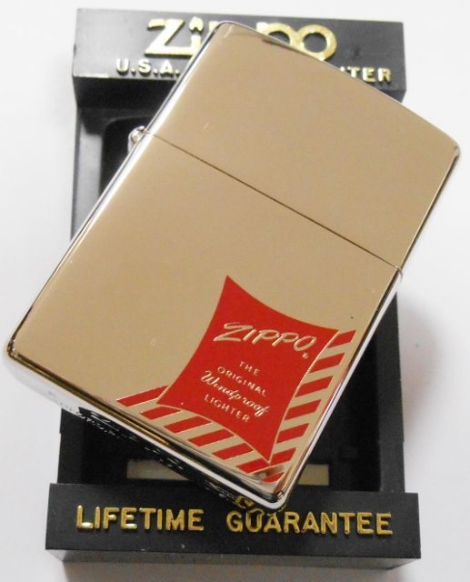 画像: ☆１９９７年５月製 ６０’s ＶＩＮＴＡＧＥ パッケージＢＯＸデザイン 銀加工 ＺＩＰＰＯ！新品