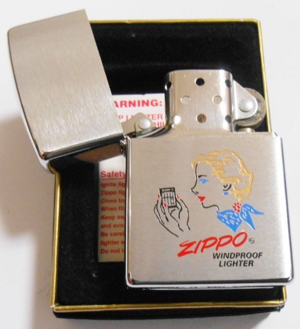 画像: ☆復刻オールドデザイン！美女とジッポー １９９６年８月製 ＃２００ USA ZIPPO！新品