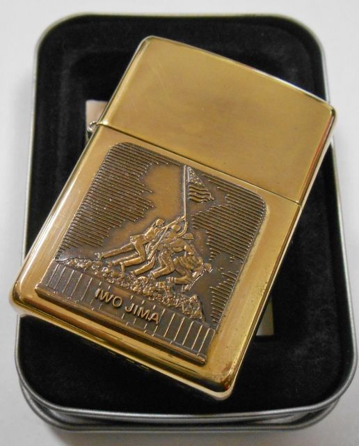 ☆IWO JIMA！硫黄島の戦い WWII １９９５年２月製 真鍮 Solid Brass 