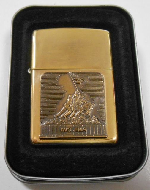 ☆IWO JIMA！硫黄島の戦い WWII １９９５年２月製 真鍮 Solid Brass