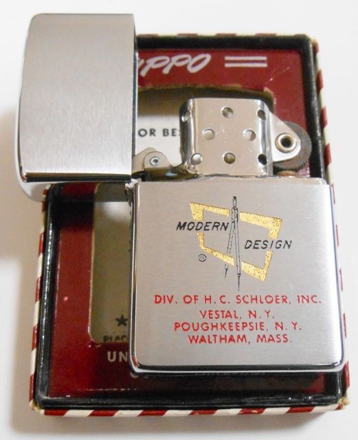 画像: ☆１９５９年 VINTAGE ＃２００ MODERN DESIGN 企業 ZIPPO！未使用品