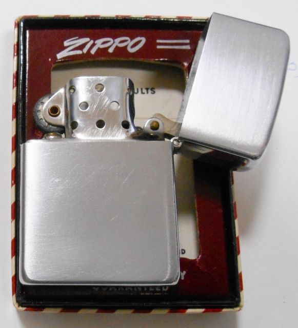 画像: ☆１９５１年~５３年 VINTAGE PAT.２０３２６９５ スチールケース ＃２００ 企業 ZIPPO！未使用品