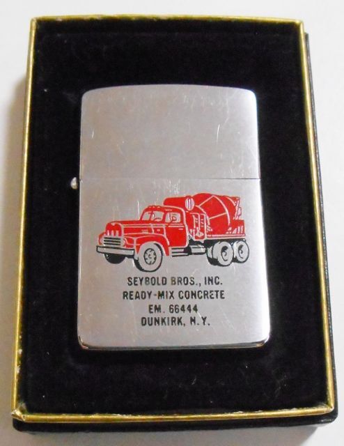 画像1: ★１９５９年 VINTAGE ADVERTSING コンクリートミキサー車 Used Zippo！