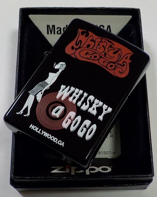画像: ☆伝説の・・ウィスキー・ア・ゴーゴー！WHISKY a GOGO ２０１１年 黒 ZIPPO！新品