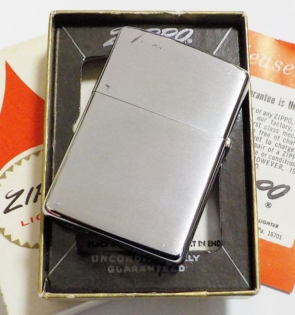 画像: ☆１９６６年  VINTAGE ADVERTSING-COMPANY  企業モノ ZIPPO！未使用品E