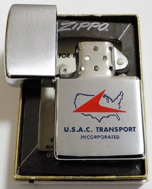 画像: ☆１９６６年  VINTAGE ADVERTSING-COMPANY  企業モノ ZIPPO！未使用品E