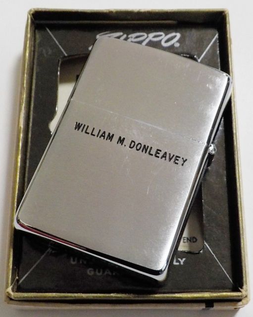 画像: ☆１９６４年 VINTAGE ADVERTSING-COMPANY GROUP 企業モノ ZIPPO！未使用品