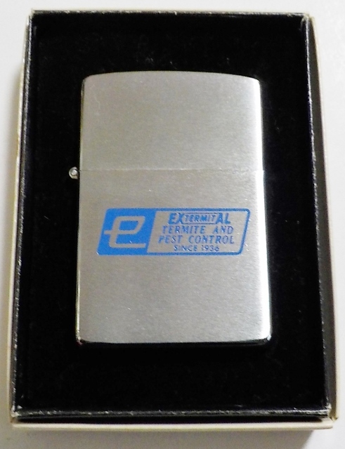 画像1: ☆１９８４年 VINTAGE 企業 EXTERMITAL ＃２００ USA ZIPPO 未使用品！