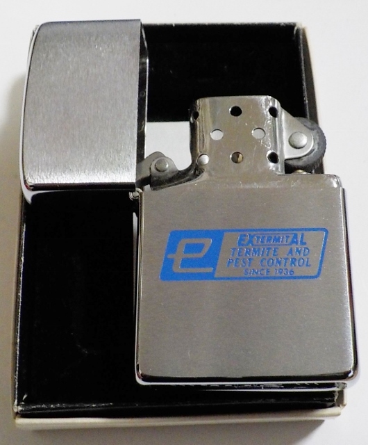 画像: ☆１９８４年 VINTAGE 企業 EXTERMITAL ＃２００ USA ZIPPO 未使用品！