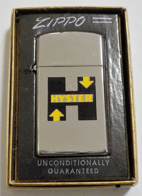 画像1: ☆１９６８年 VINTAGE スリム 企業物 ＃１６１０ Mint in Box Slim Zippo！未使用品