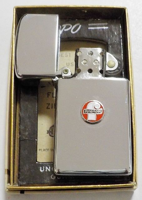 画像: ☆１９６４年 VINTAGE スリム 企業物 ＃１６１０ Mint in Box Slim Zippo！未使用品A