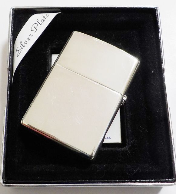 画像: ☆＃１１４ SILVER PLATE シルバープレート・ミラー！ ２０００年３月 ZIPPO！新品