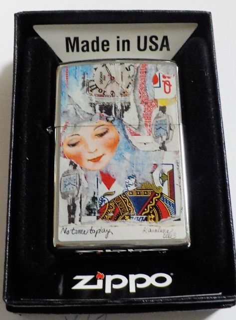 画像1: ☆ROSEART！ローズアート 限定３０個  NO TIME TO PLAY ２０１３年 ZIPPO！新品