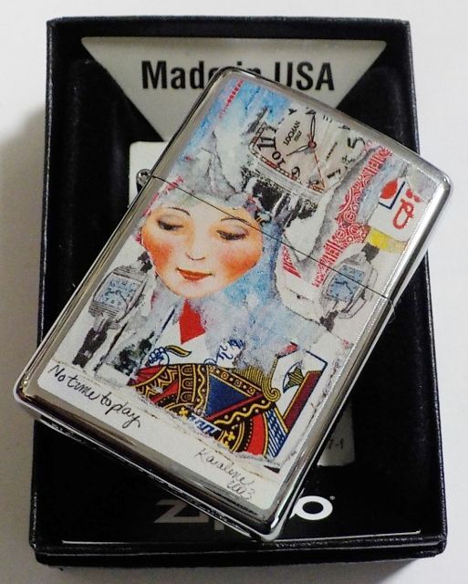 画像: ☆ROSEART！ローズアート 限定３０個  NO TIME TO PLAY ２０１３年 ZIPPO！新品