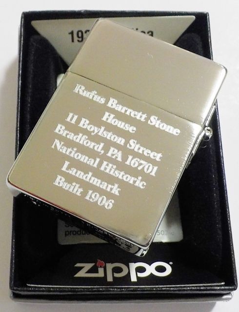 画像: ☆ROSEART 限定４０個 １９３５モデル Bradford 歴史的建造物 ZIPPO！新品