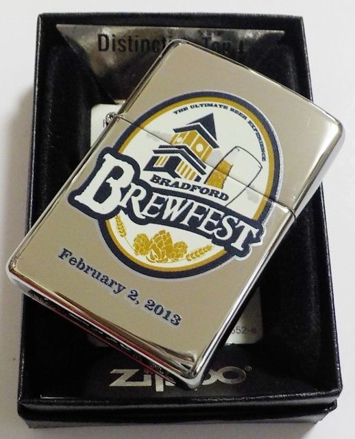 画像: ☆ROSEART！ローズアート 限定３０個　BRADFORD BREW FEST ２０１１年 ZIPPO！新品