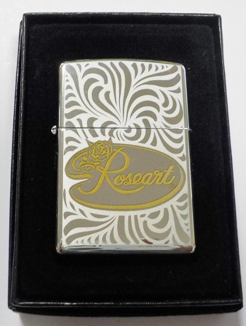 ☆豪華！ROSEART アール・デコ調 限定５０個 New Logo ZIPPO