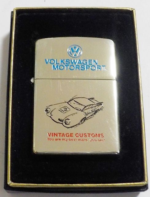 ZIPPO ジッポライター VOLKSWAGEN MOTORSPORT-