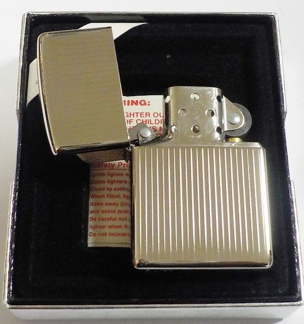 画像: ☆名品＃１７０S　SILVER PLATE ２０００年７月製 輝く・・両面エンジンターン ZIPPO！新品