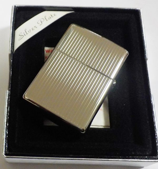 画像: ☆名品＃１７０S　SILVER PLATE ２０００年７月製 輝く・・両面エンジンターン ZIPPO！新品