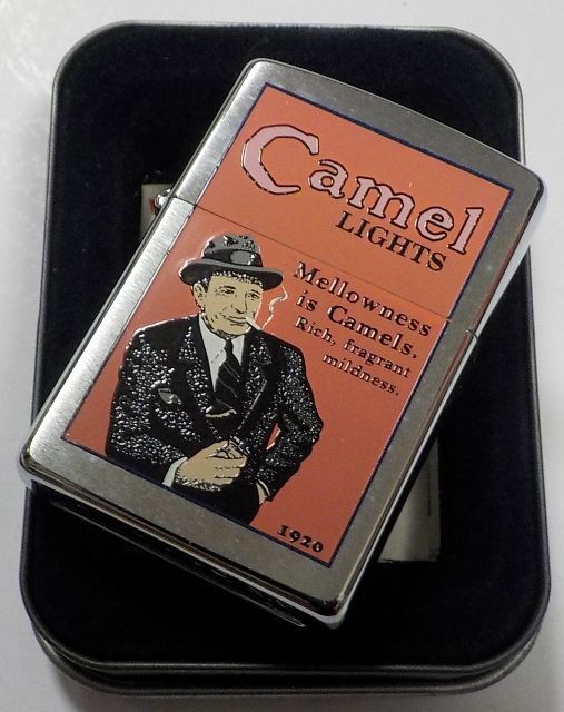 画像: ☆キャメル！ Camel LIGHTS １９９８年１月  両面デザイン ZIPPO！未使用品 