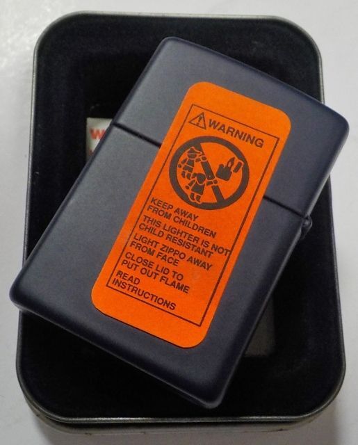 画像: ☆キャメル！CAMEL SMOKING JOE オートバイ１９９０年代 ネービー ZIPPO！未使用品