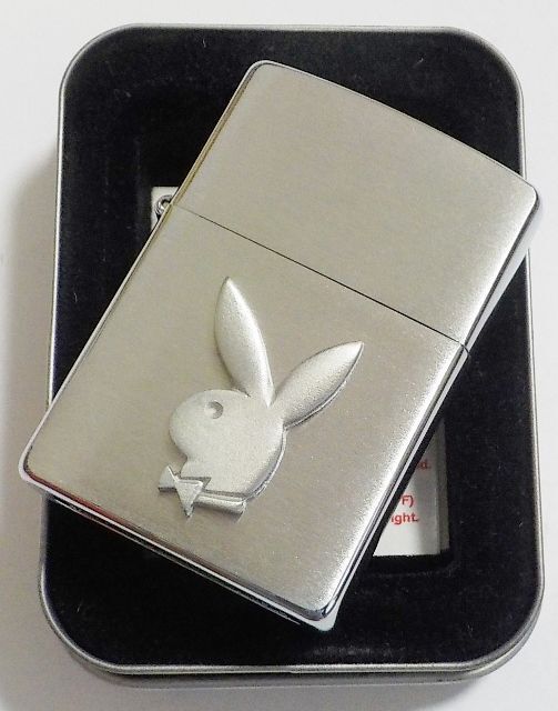 画像: ★PLAY BOY！可愛い・・ラビットへッド ＃２００ ２００２年３月 ZIPPO！新品