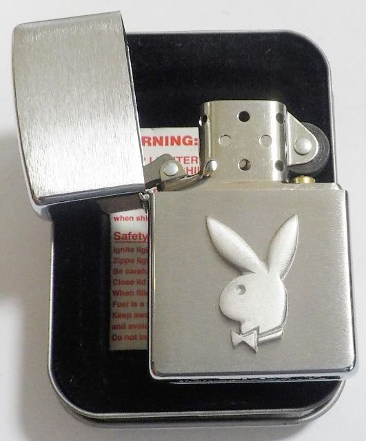 画像: ★PLAY BOY！可愛い・・ラビットへッド ＃２００ ２００２年３月 ZIPPO！新品