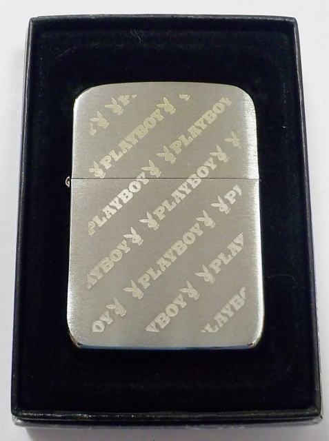 画像1: ★PLAY BOY！１９４１モデル　PBロゴ モノグラム調２００５年 ZIPPO！新品B