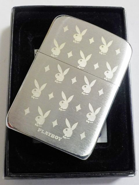 画像: ★PLAY BOY！１９４１モデル １２RABBIT HEAD モノグラム調２００５年 ZIPPO！新品A