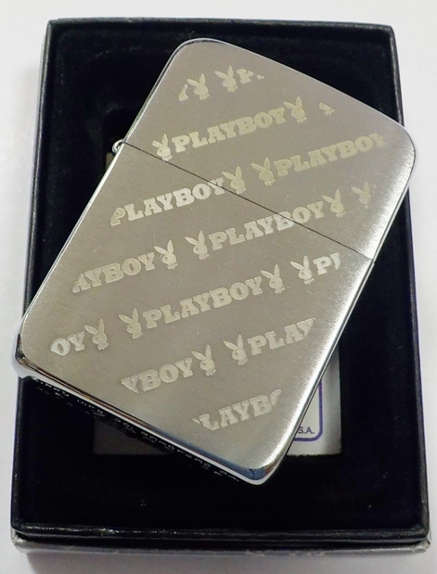 画像: ★PLAY BOY！１９４１モデル　PBロゴ モノグラム調２００５年 ZIPPO！新品B