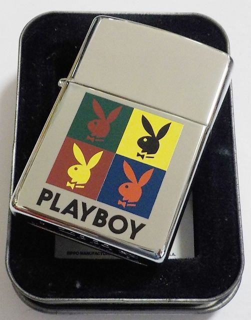 画像: ★PLAY BOY！色鮮やかな・・４ラビットへッド ＃２５０ １９９９年４月 ZIPPO！新品