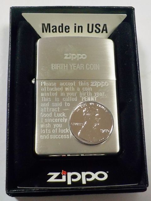 ☆１９８０年 BIRTH YEAR COIN！誕生年コイン ２００７年製 ZIPPO！未