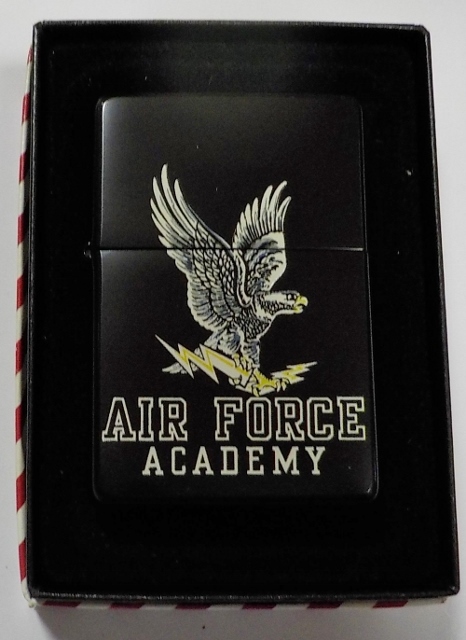 画像1: ★Pherrow's！フェローズ US AIR FORCE ACADEMY ★インサイドは黒 ２０００年１９３７黒 限定 ZIPPO！新品B