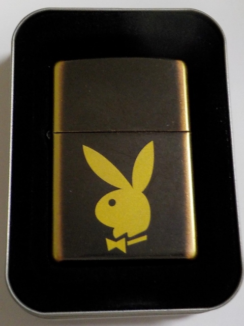 画像1: ★PLAY BOY！プレイボーイ★コーヒーカラーの・・モカラテ ２００５年 ZIPPO！新品B