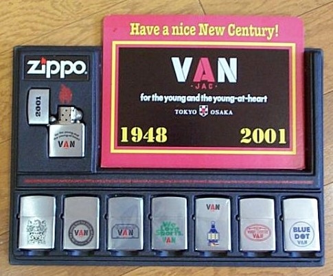 ☆VAN JACKET ２００１年 センチュリー BLUE DOT 限定３００個 ZIPPO