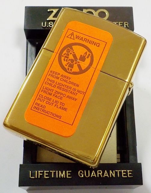 画像: ★HRC！LA JOLLA １９９８年４月 真鍮ケース Solid Brass Zippo！未使用品