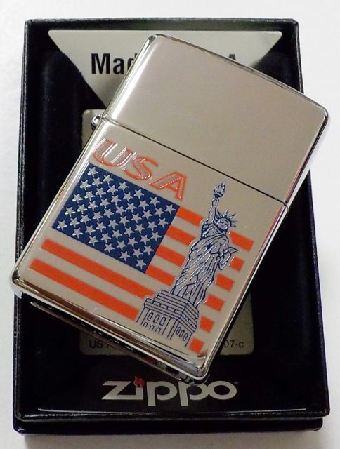 画像: ☆ジッポー社 AMERICAN LEGEND 自由の女神デザイン ２００９年 ZIPPO！新品A